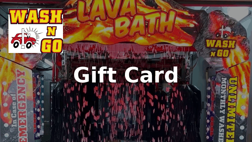 Wash N Go gift card